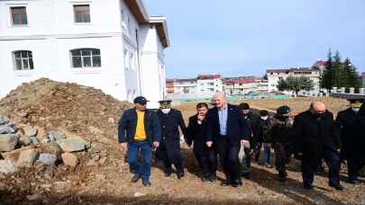 İçişleri Bakanı Soylu, Trabzon’da incelemelerde bulundu