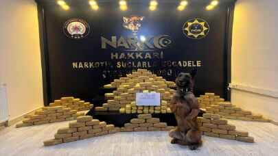 Hakkari’de 201 kilo 200 gram eroin ele geçirildi