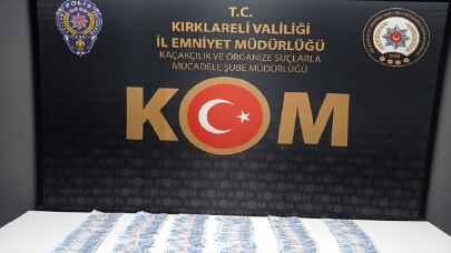 Kırklareli’nde sahte para operasyonu