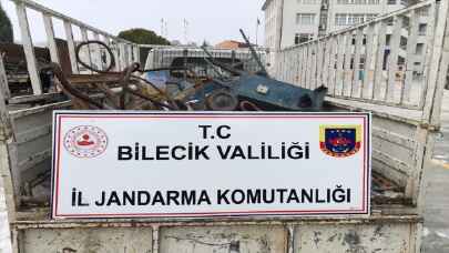 Bilecik’te mermer ocağından hırsızlık şüphelisi