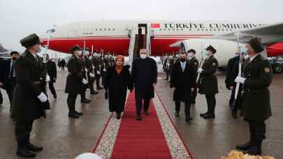 Cumhurbaşkanı Erdoğan Ukrayna’ya geldi