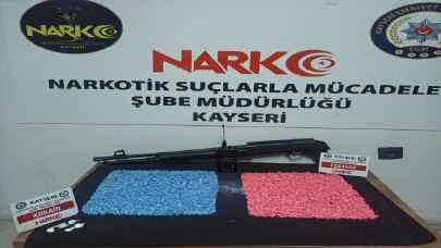 Kayseri’de uyuşturucu operasyonunda iki zanlı yakalandı