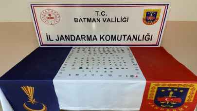 Batman’da 153 parça tarihi eser ele geçirildi