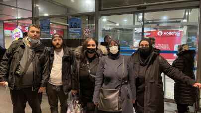 Almanya’dan ambulans uçakla Türkiye’ye getirilen hastanın ailesi de İstanbul’a geldi