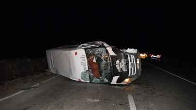 Şanlıurfa’daki trafik kazasında 13 kişi yaralandı
