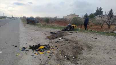 Gaziantep’te traktörle çarpışan motosikletin sürücüsü öldü