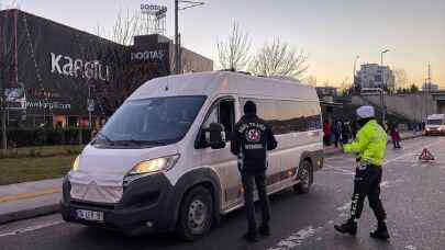 İstanbul’da okul servislerine yönelik denetim gerçekleştirildi