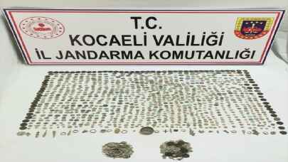Kocaeli’de 1536 parça tarihi eser ele geçirildi