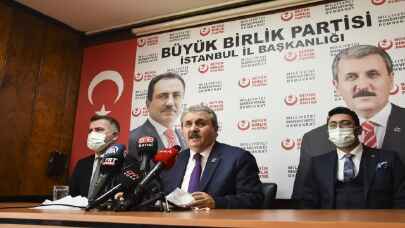 BBP Genel Başkanı Destici, İstanbul’da gündemi değerlendirdi