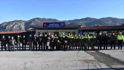 Muğla’da ormanlarda görevli motorize ”sincap” ekiplerine ileri sürüş eğitimi veriliyor