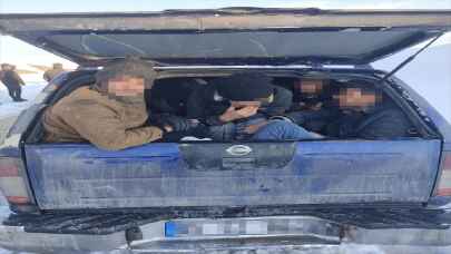 Van’da 18 düzensiz göçmen