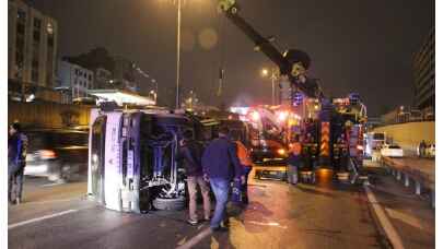 Bayrampaşa’da trafik kazası