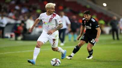 Beşiktaş, Hatayspor'a mağlup oldu