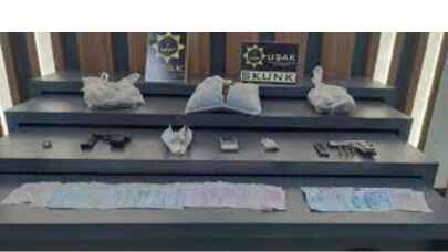 Uşak’ta 1 kilo 869 gram skunk ele geçirildi, bir şüpheli tutuklandı