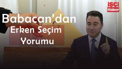 Ali Babacan: Artık seçim yakın, günler sayılı