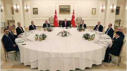 Erdoğan, yürütme ve yargı temsilcileri ile buluştu