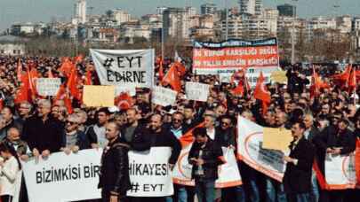 EYT'liler haklarını aramaya devam ediyor