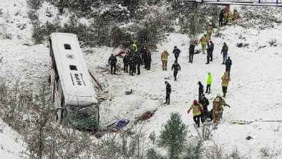 Kuzey Marmara Otoyolu'nda büyük kaza! 3 ölü