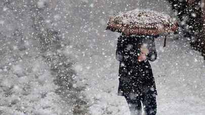 Meteoroloji' den uyarı geldi! Sıcaklıklar 10 derece düşüyor, kar etkili oluyor
