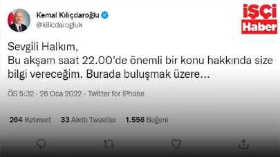 Kemal Kılıçdaroğlu'ndan Son Dakika paylaşımı! Önemli bilgiler vereceğini duyurdu
