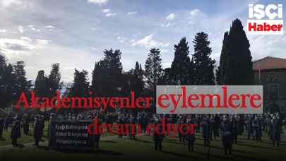 Boğaziçi Üniversitesi eylemlerinde 395. gününde 