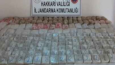 Son Dakika! Hakkari’de 98 kilo 650 gram eroin yakalandı