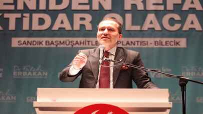 Fatih Erbakan Bilecik'ten seslendi