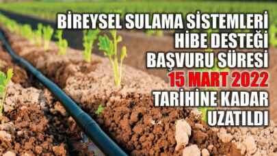 Hibe desteği başvuru süresi uzatıldı