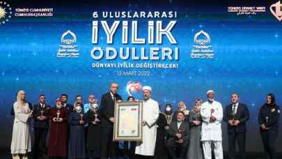 6. Uluslararası İyilik Ödülleri sahiplerini buldu