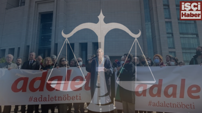 TBB'den İstanbul'da 'Adalet' nöbetine destek