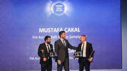 Avrupa Ralli Kupası Şampiyonuna TOSFED'den özel ödül
