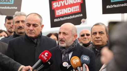 Bursa Gemlik'te müsilaja karşı seferberlik sürüyor