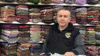 Bursa Kumaşçılar Çarşısı'nda durum iyi 