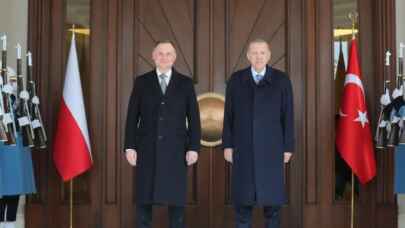 Cumhurbaşkanı Erdoğan Duda ile görüştü