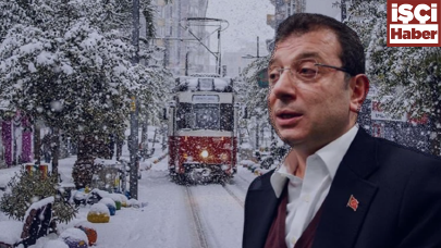 İmamoğlu'ndan kar teşekkürü