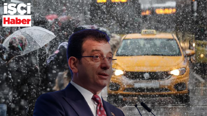Ekrem İmamoğlu'ndan kar uyarısı!