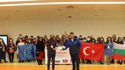 ERASMUS öğrencilerinden Kayseri Bilim Merkezi'ne çıkarma