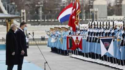 Hollanda Başbakanı Rutte Türkiye'de