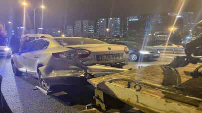 İstanbul'daki trafik kazasında 4'ü ağır 6 kişi yaralandı