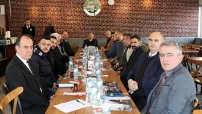 Kayseri Talas'ta esnaf buluşmaları