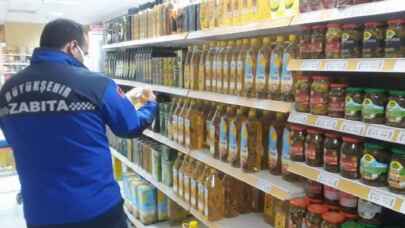 Zabıtaların market denetimleri devam ediyor!