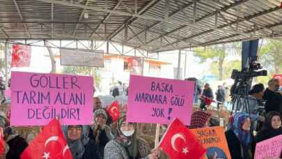 "Marmara Gölü Yaşasın!" çağrısı 