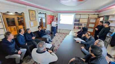 MHP Yahyalı'da olağan toplantı