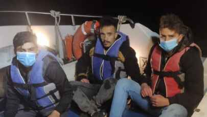 Muğla Bodrum'da 38 düzensiz göçmen kurtarıldı