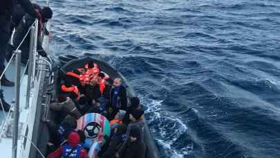 Muğla Marmaris'te 25 düzensiz göçmen yakalandı
