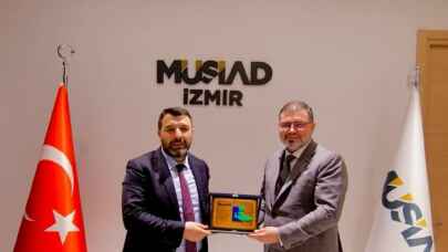 MÜSİAD İzmir, KOSGEB Başkanı Kurt’u misafir etti