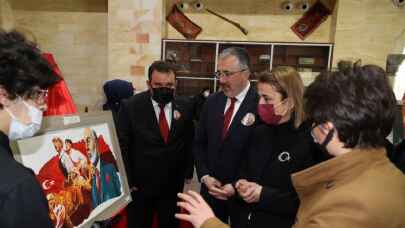 Nevşehir'de İstiklal Marşı kutlaması