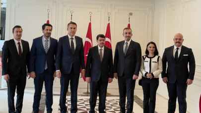 TÜGİAD'dan Ankara Valisi Vasip Şahin'e ziyaret 