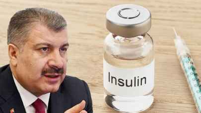 Bakan Koca'dan 'İnsülin' müjdesi