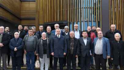 Başkan Büyükakın, Kocaeli Cem Evleri’nin başkanlarıyla buluştu